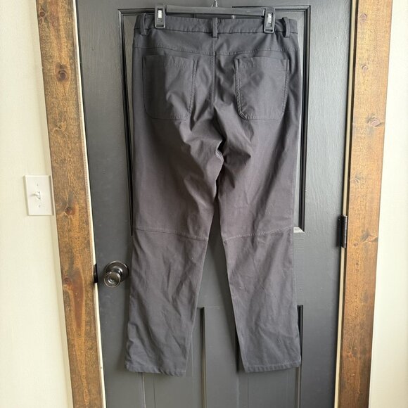 Lululemon Pants Mens 32x29.5 Black ABC Warpstreme Stretch 5 Pocket E4 - Picture 3 of 12